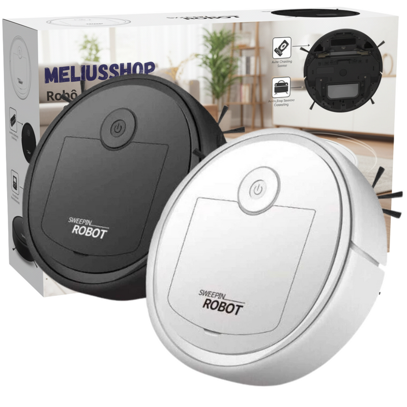 Robô Aspirador Varredor Pó Sujeira Meliusshop