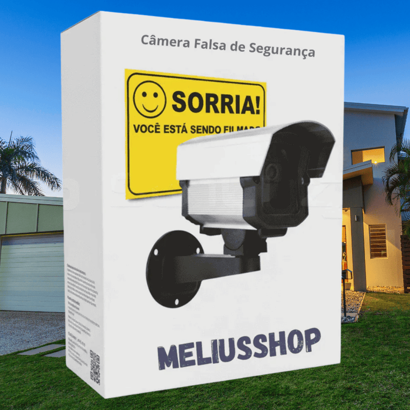 Câmera Falsa Led Idêntica À Uma Real Frete Grátis