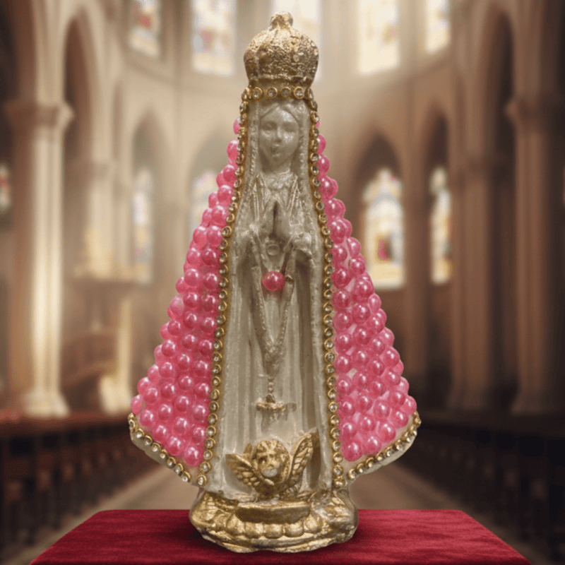 Nossa Senhora Aparecida Perolada 3 Cores