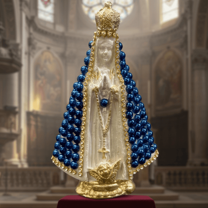 Nossa Senhora Aparecida Perolada 3 Cores